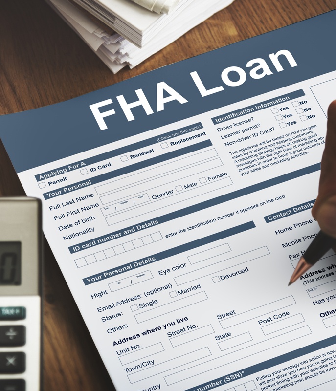 FHA Loan Federal Housing Administration Lending Concept